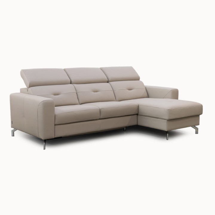 Alison Leather L-Shaped Sofa Bed Ireland | J&B Furniture