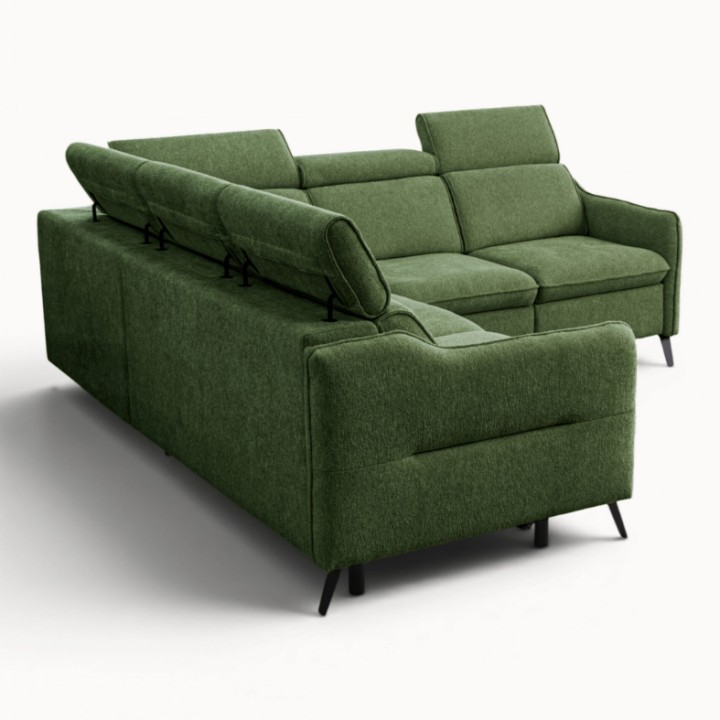 corner sofa bed and recliner