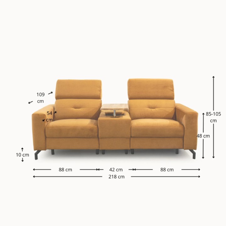 2 seater recliner