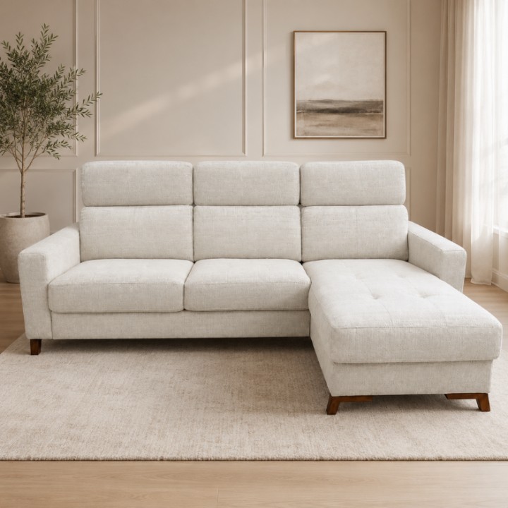 Nesco Bespoke L-Shaped Corner Sofa Bed | Ireland
