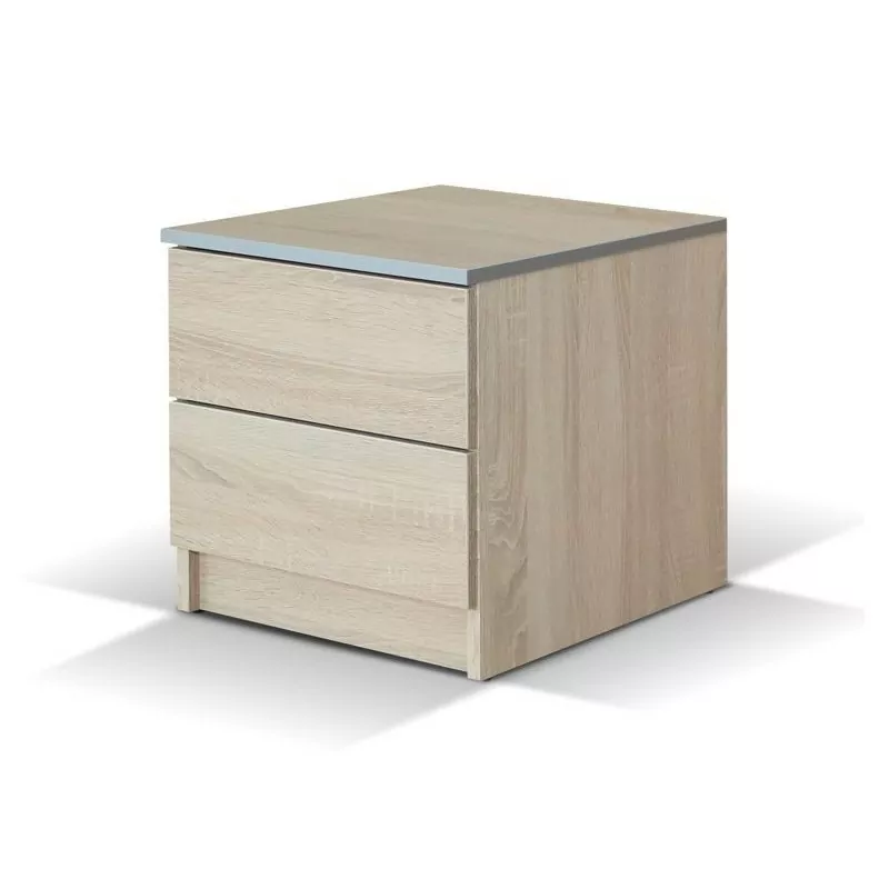 Vita Oak Sonoma Bedside Locker