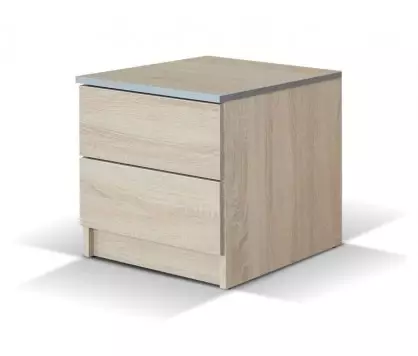 Vita Oak Sonoma Bedside Locker