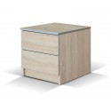 Vita Oak Sonoma Bedside Locker