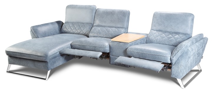 Lorenzo Bespoke Corner Sofa With Storage and Recliner