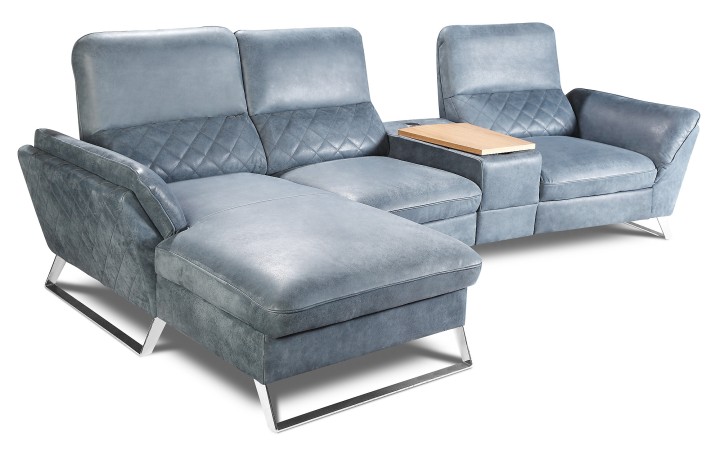 Lorenzo Bespoke Corner Sofa With Storage and Recliner