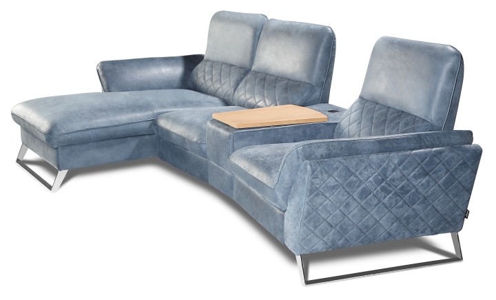 Lorenzo Bespoke Corner Sofa With Storage and Recliner
