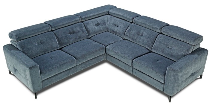 Alison Bespoke Corner Sofa Bed Blue Green - J&B Furniture