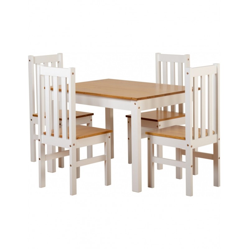 ludlow dining table and 4 chairs