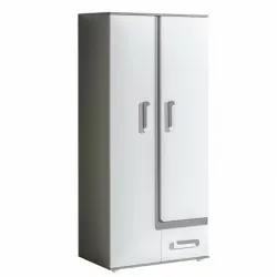 Tito- 2 door 1 drawer Wardrobe
