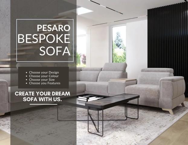 Bespoke Sofas Ireland | Pesaro Sofa J&B Furniture