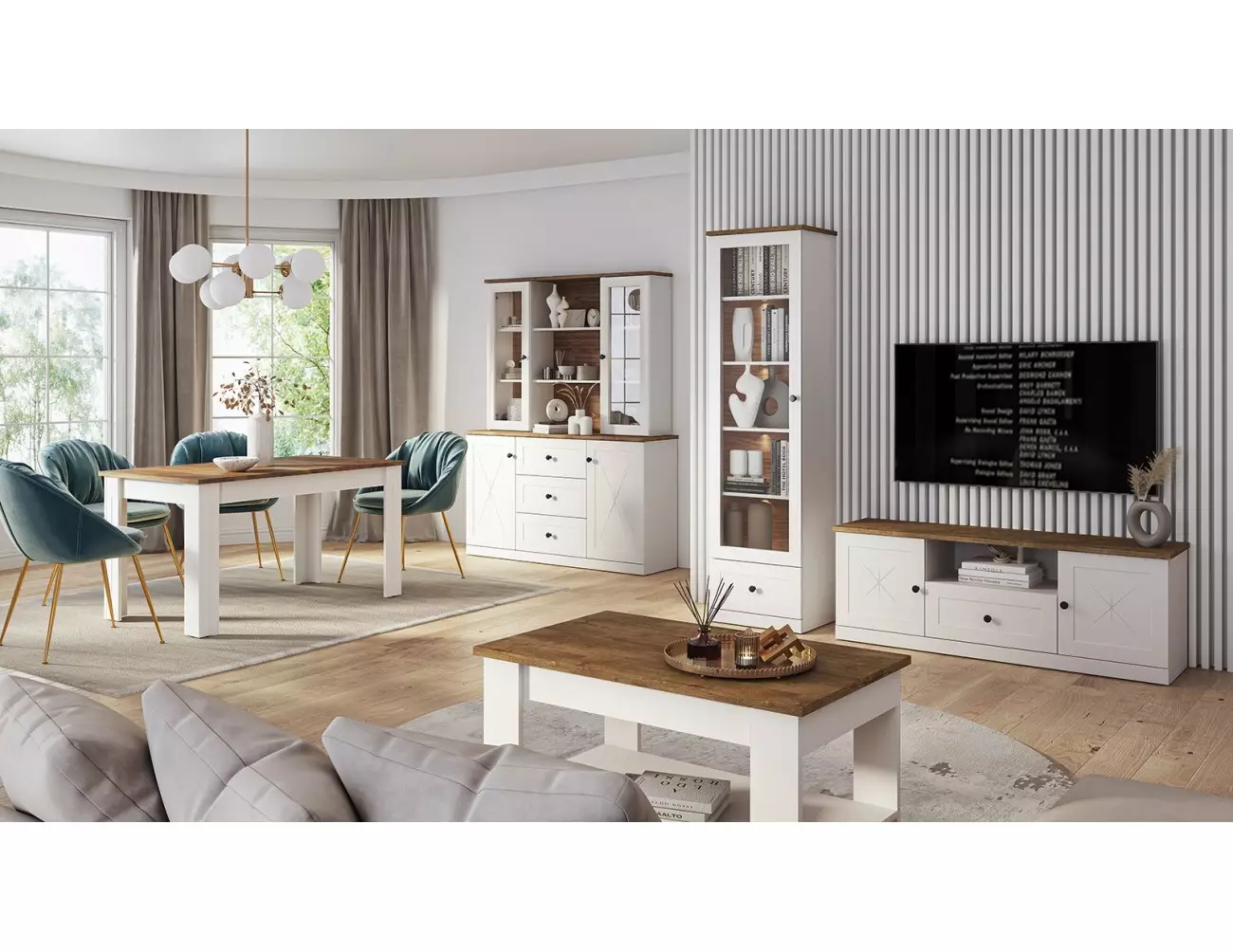 Lille Collection - Classic White Provencal Furniture - J&B Furniture