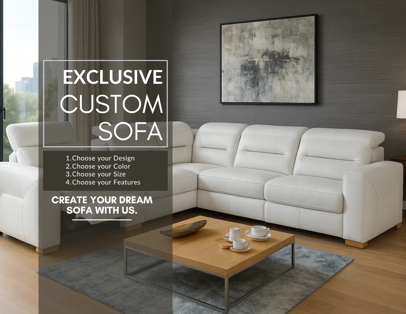 Custom Sofa Ireland | Exclusive Design Sofa at J&B Furniture