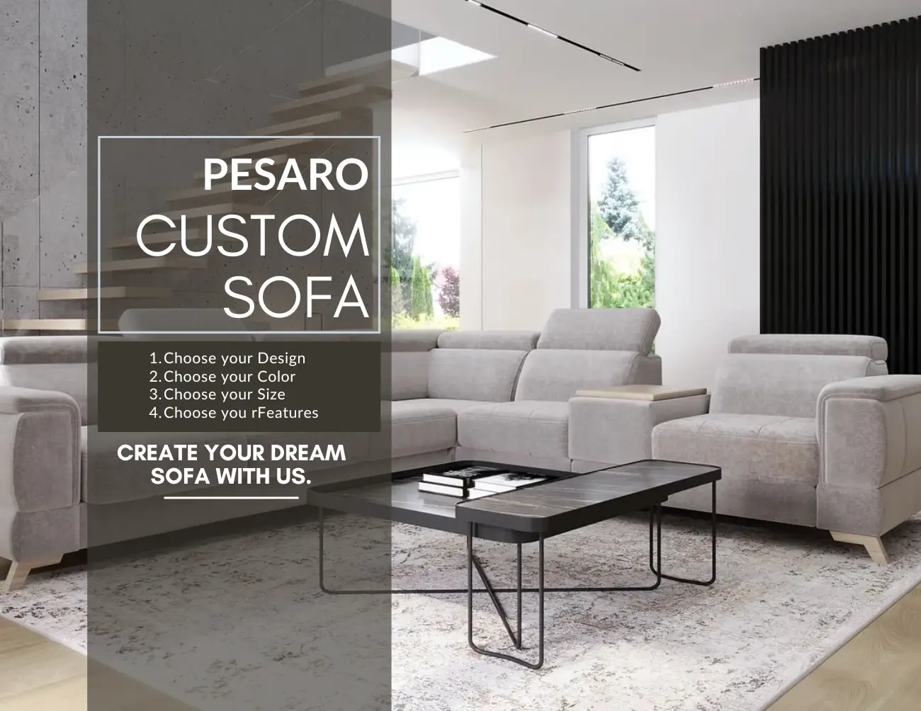 Custom Sofas Ireland | Pesaro Sofa J&B Furniture