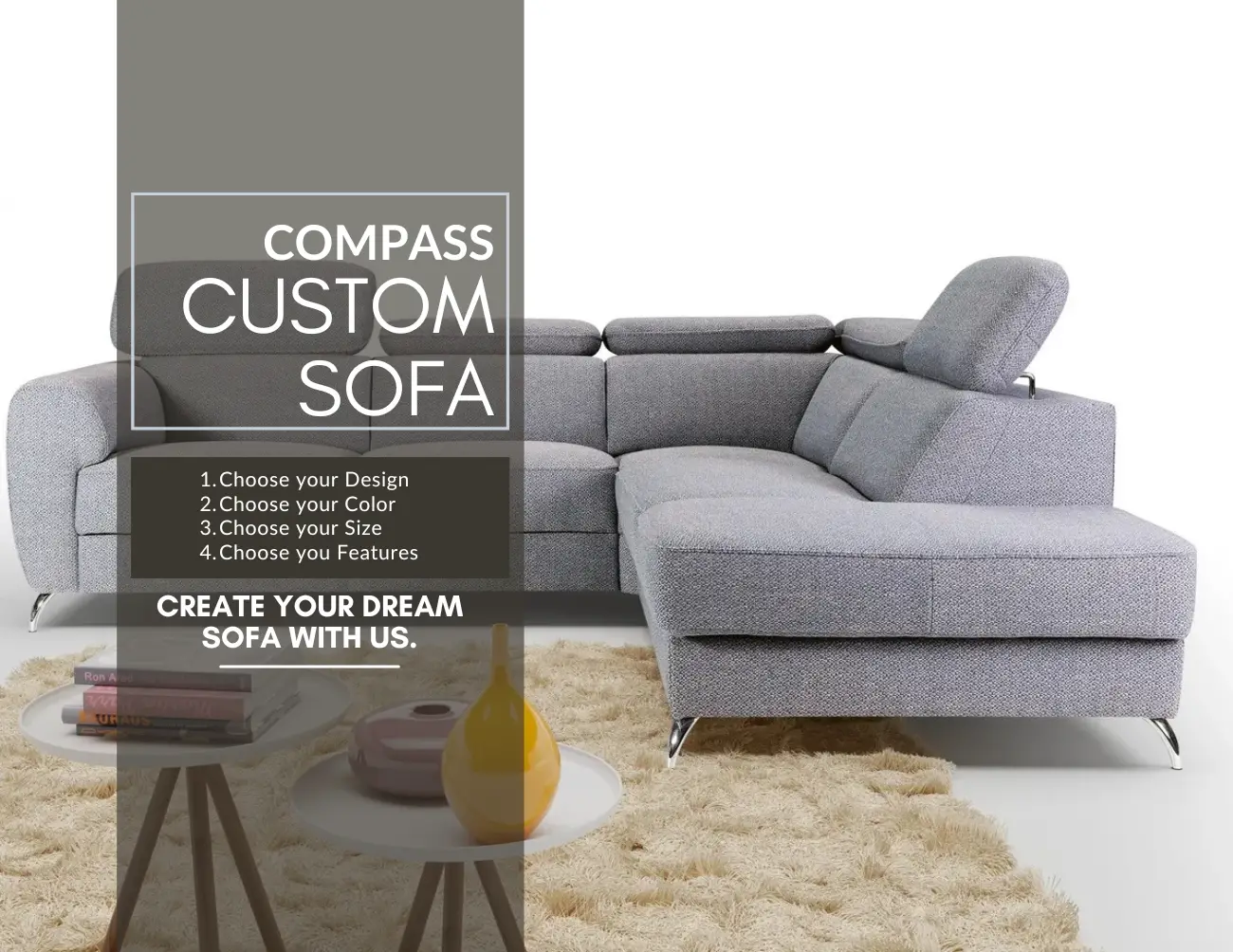 Compass Sofa – Custom Sofas in Ireland | J&B Furniture