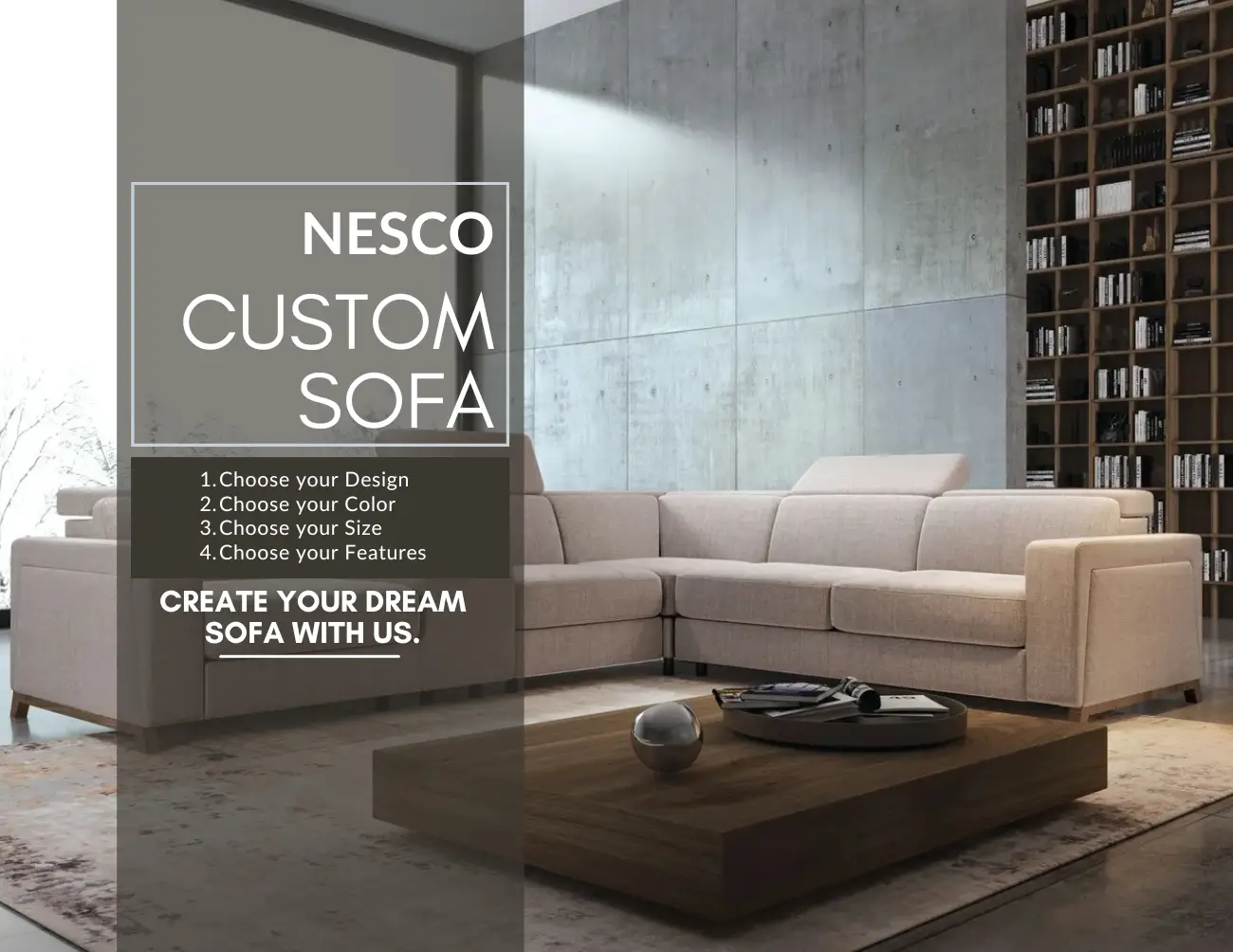 Nesco Sofa – Custom Sofas in Ireland | J&B Furniture
