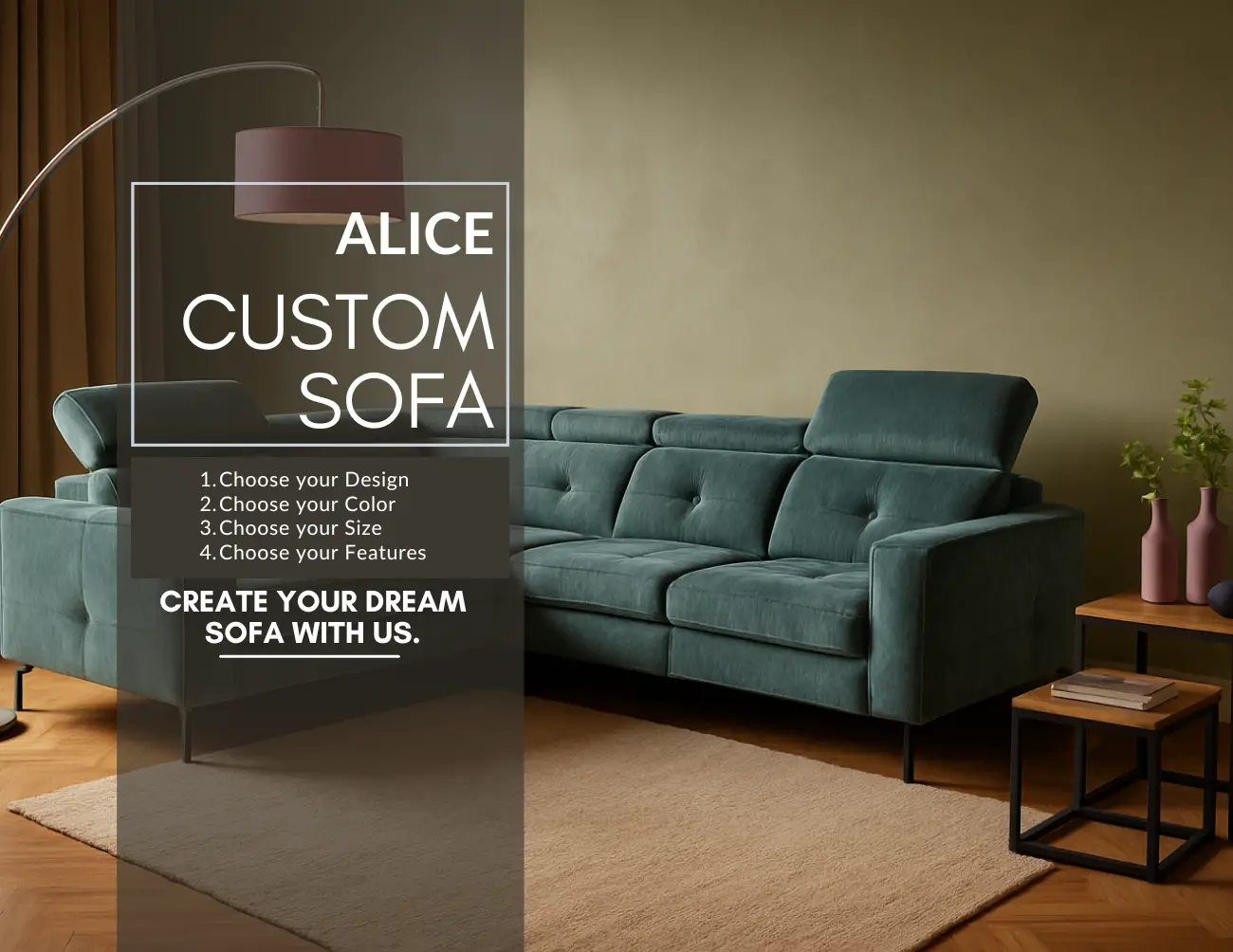 Alice Sofa – Custom Sofas in Ireland | J&B Furniture