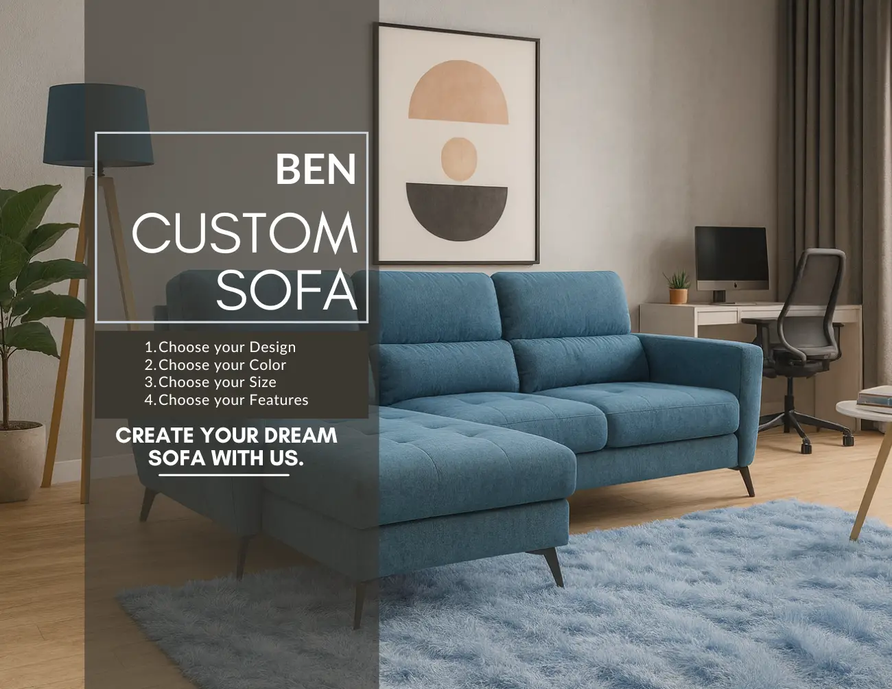 Ben Sofa – Custom Sofas in Ireland | J&B Furniture