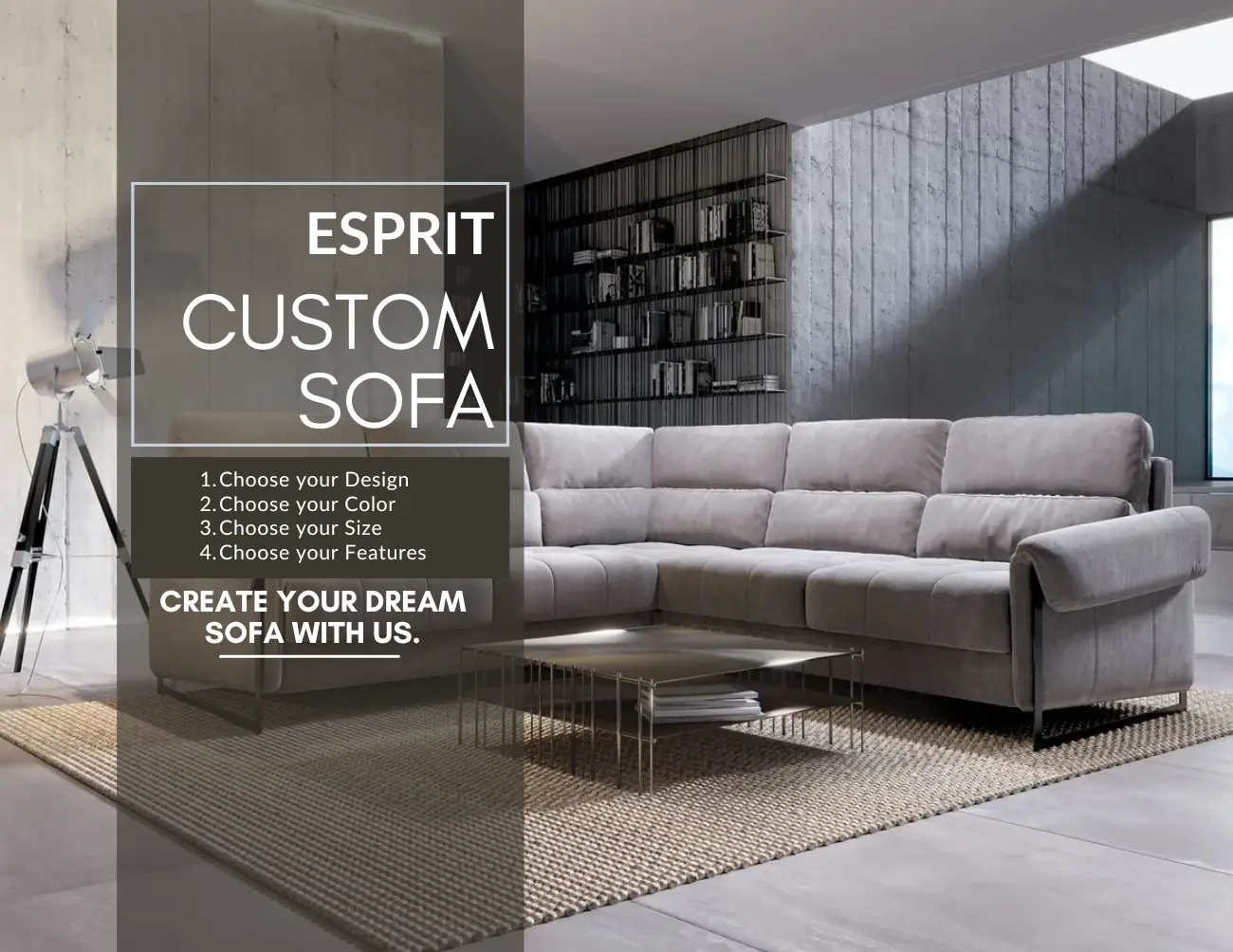 Esprit Sofa – Custom Sofas in Ireland | J&B Furniture