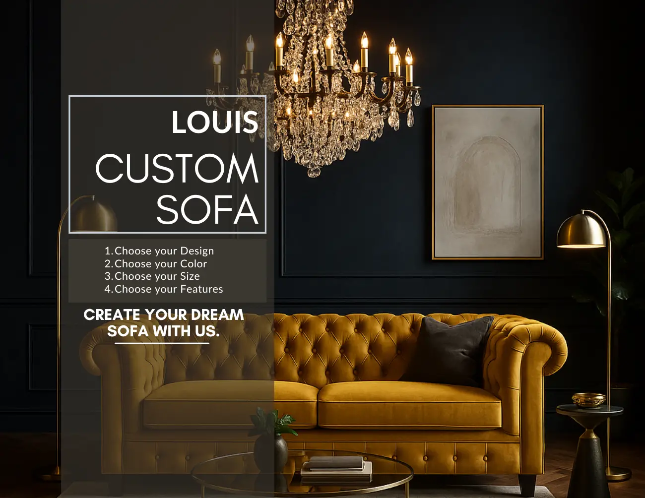 Louis Sofa – Custom Sofas in Ireland | J&B Furniture
