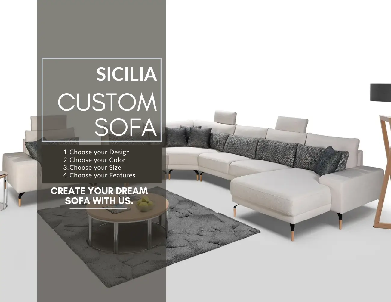Sicilia Sofa – Custom Sofas in Ireland | J&B Furniture