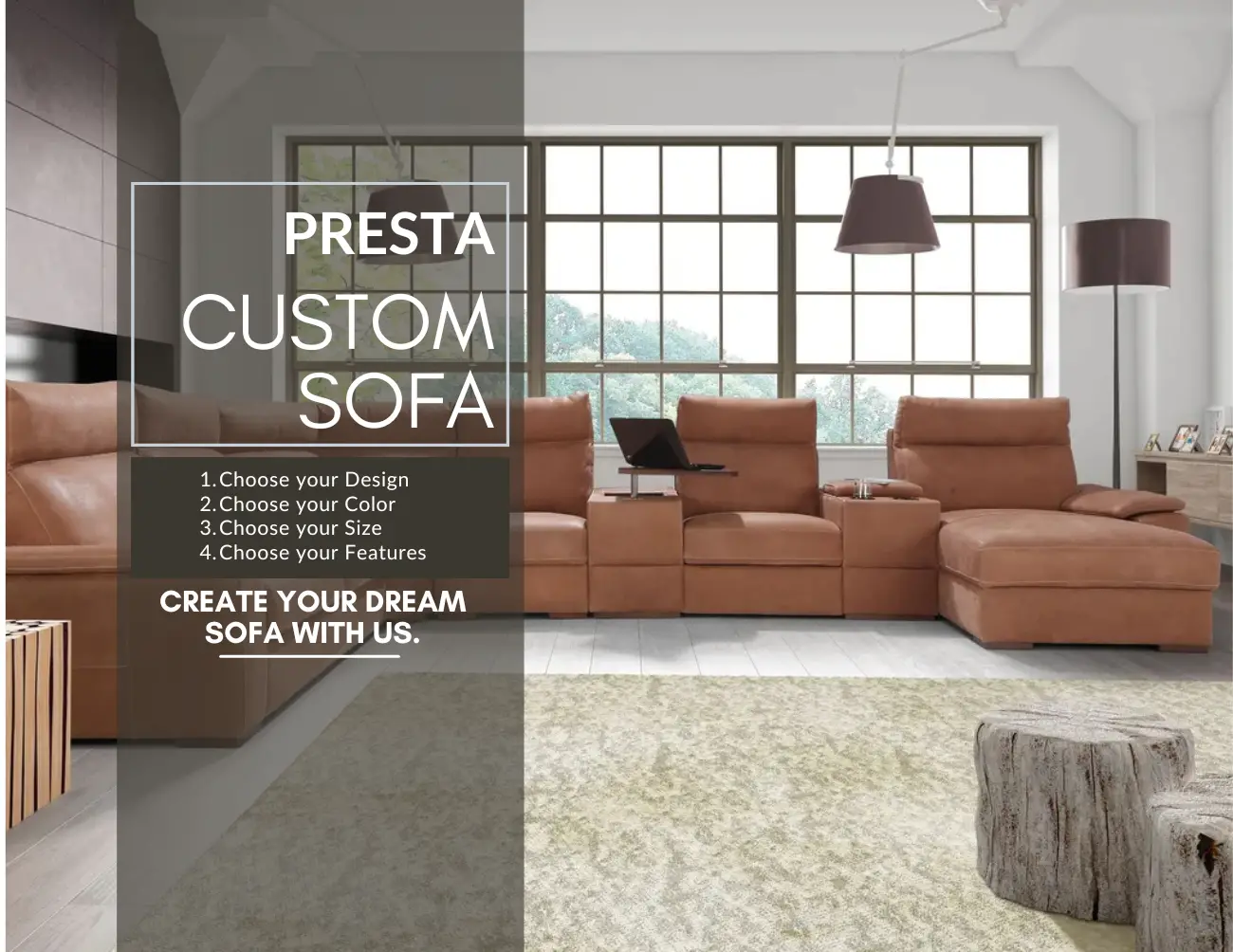 Presta Sofa – Custom Sofas in Ireland | J&B Furniture