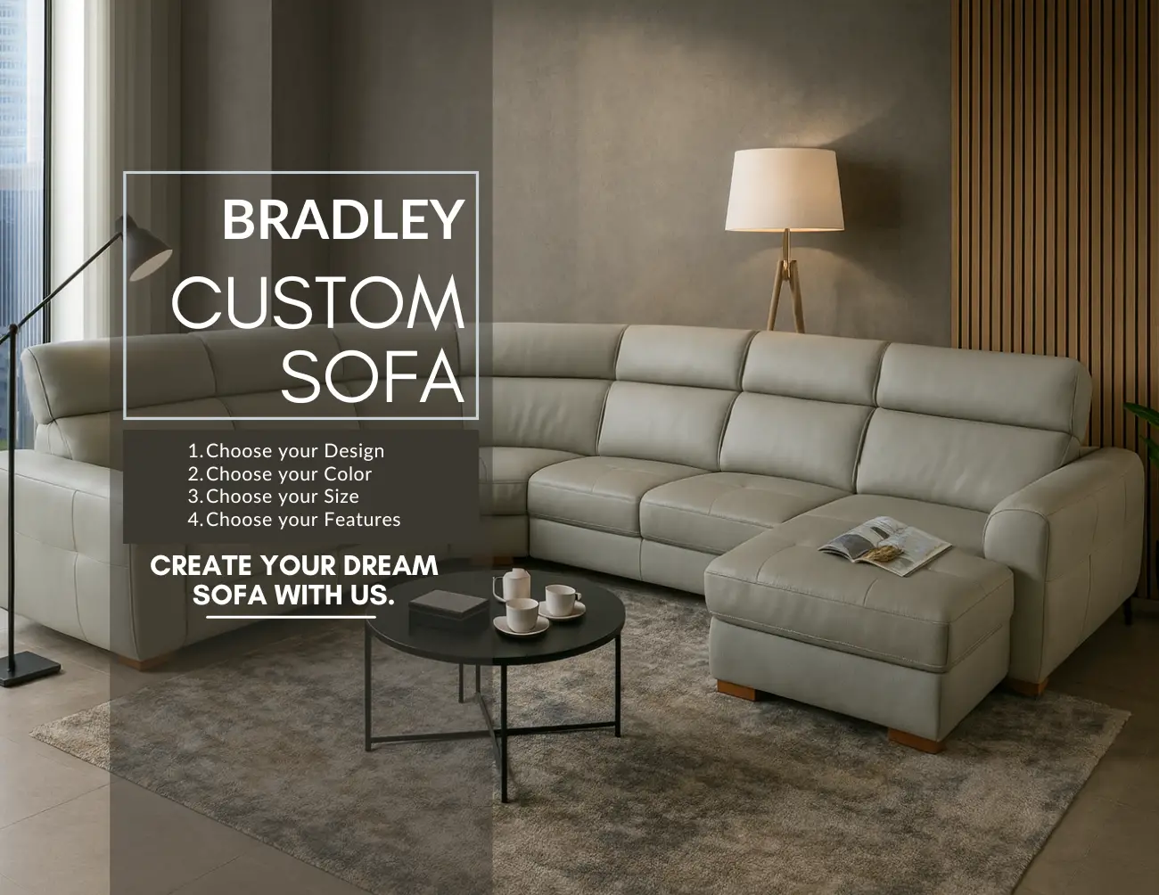 Bradley Sofa – Custom Sofas in Ireland | J&B Furniture