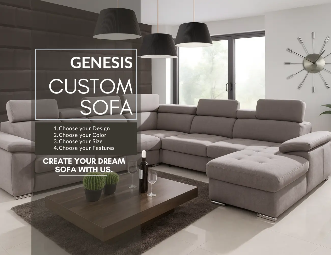 Genesis Custom Sofa