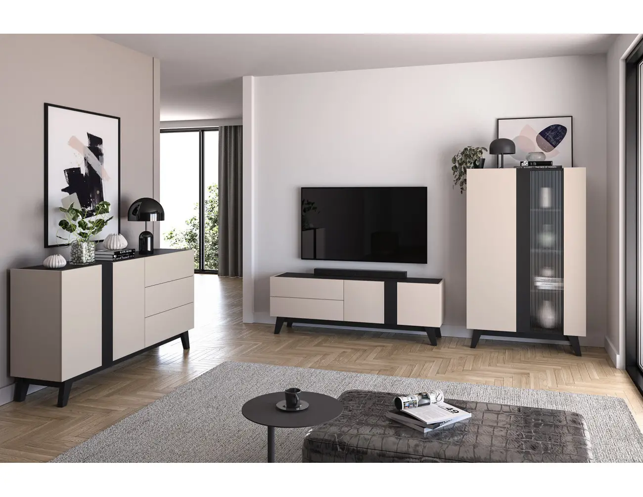 FRESHION Cashmere Black Furniture Limerick | Premium Style