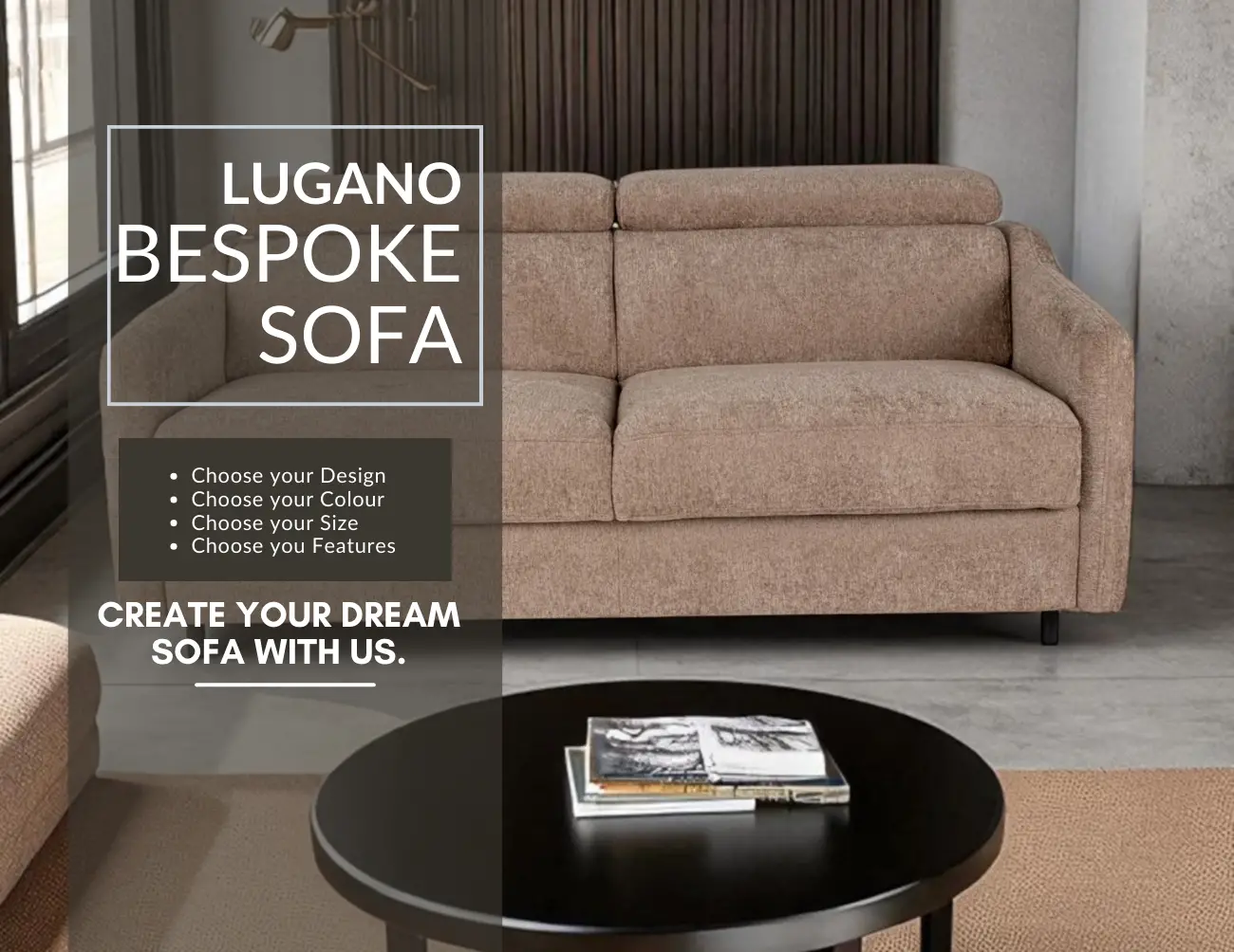 Lugano Sofa – Bespoke Sofas in Ireland | J&B Furniture