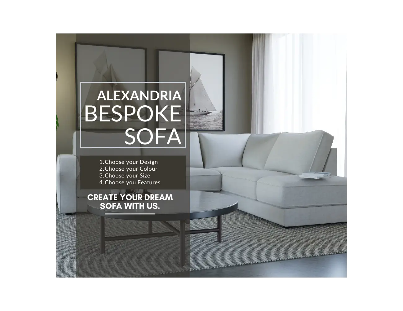 Alexandria Bespoke Sofa collection