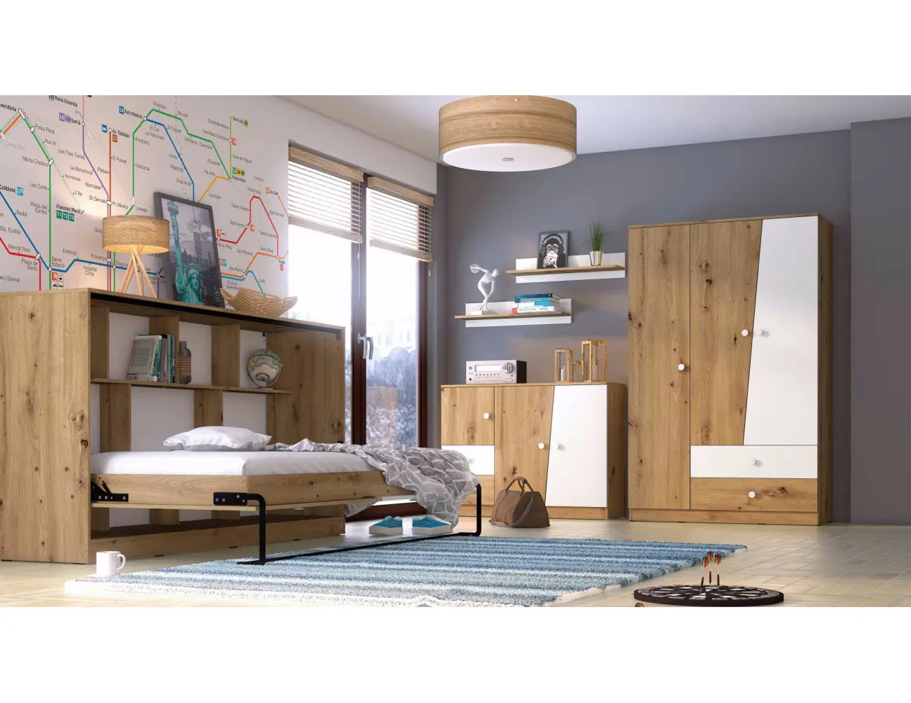 Wall Murphy Beds Ireland | Single Double King Wall Beds