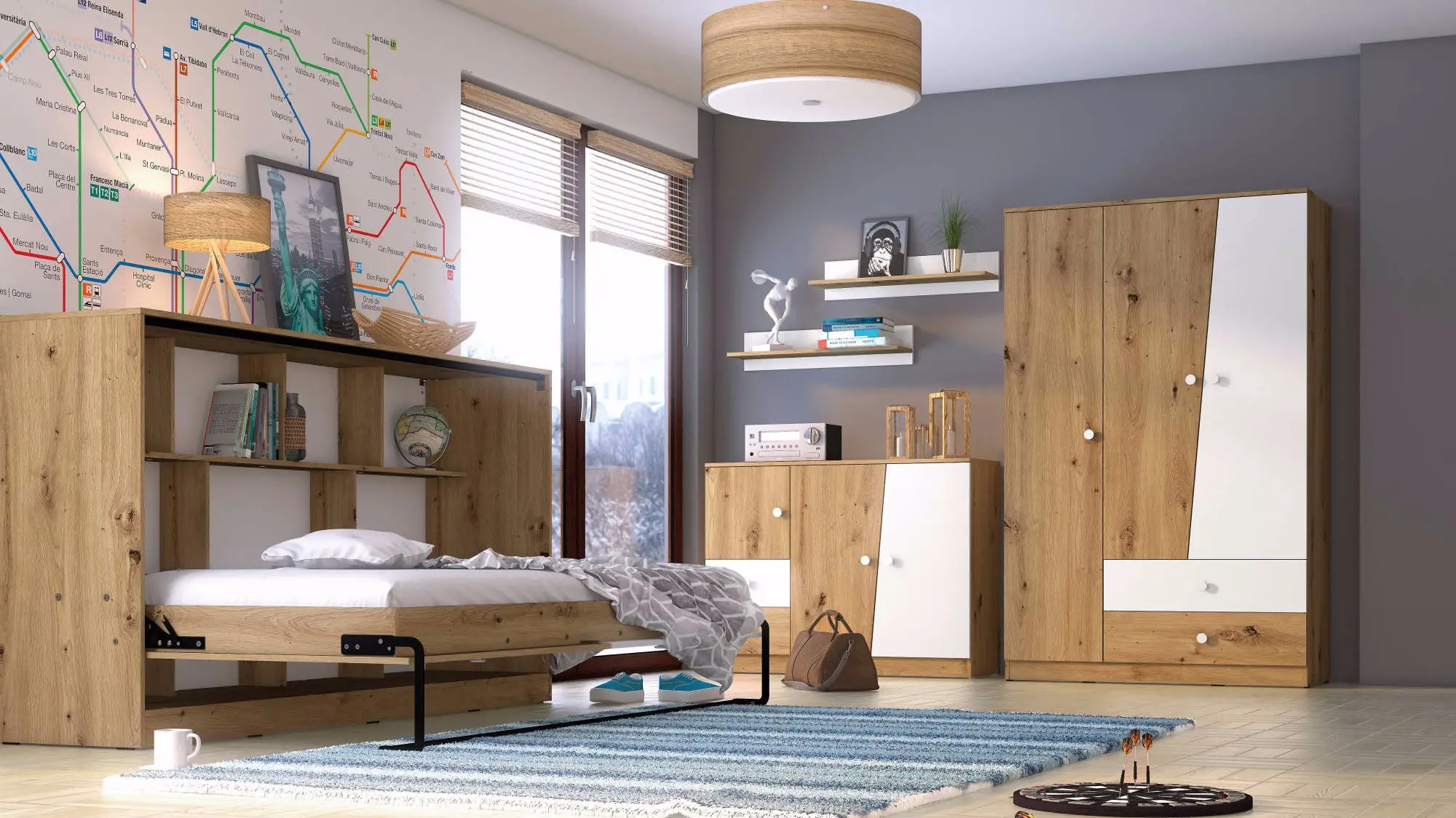 Wall Murphy Bed