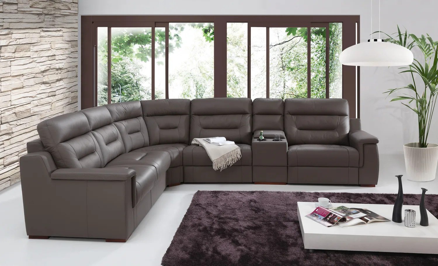 Electric recliner sofa