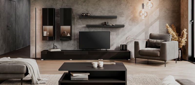 Modern Wall Unit in Ireland – Stylish Built-In TV Units & Wall Cabinets