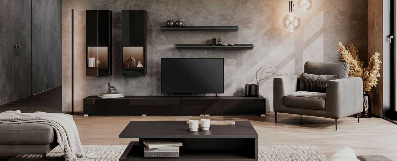 Modern Wall Unit in Ireland – Stylish Built-In TV Units & Wall Cabinets