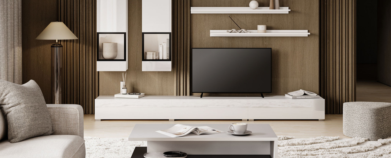 Modern Wall Unit in Ireland – Stylish Built-In TV Units & Wall Cabinets