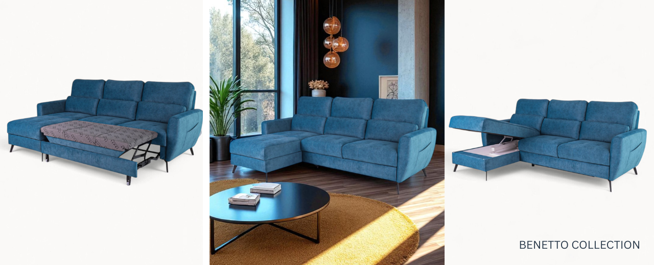 Corner Sofa Bed Ireland – Bespoke Comfort, Storage & Style