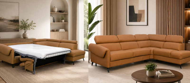 Modern Sofa Beds in Ireland – Smart Comfort, Hidden Features & Bespoke Design