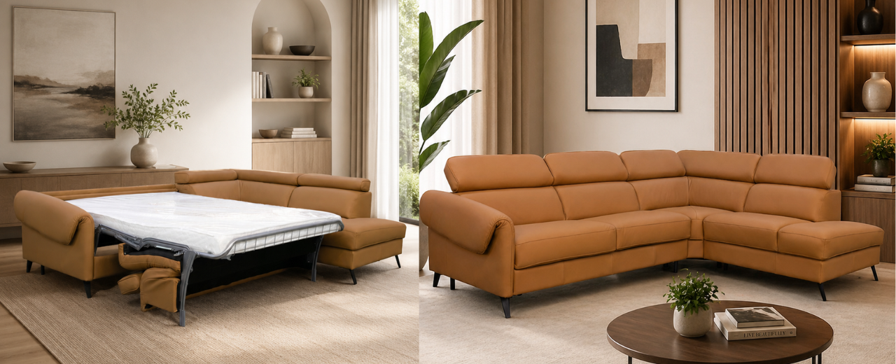 Modern Sofa Beds in Ireland – Smart Comfort, Hidden Features & Bespoke Design