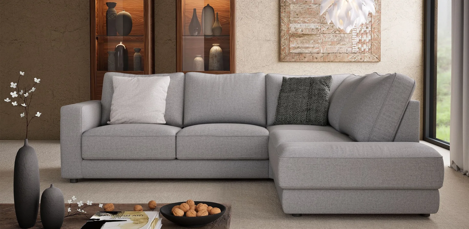 Timeless comfort, premium velvet upholstery